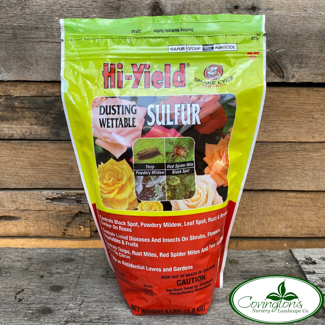 SULFUR, DUSTING WETTABLE Covingtons
